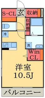 スマイル稲毛海岸【2階】の間取り