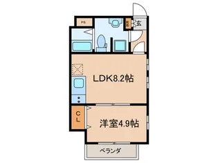 Cherim堀田【2階】の間取り