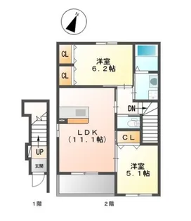 Riche【2階】の間取り