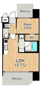 プレジオ大正【2階】の間取り