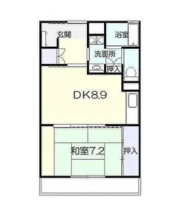 シティビルまなび野I【3階】の間取り