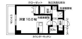 レスペランス西小路【3階】の間取り