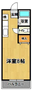 昭栄マンション【3階】の間取り