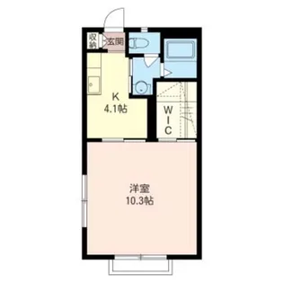 ラフィーネ東戸塚【2階】の間取り