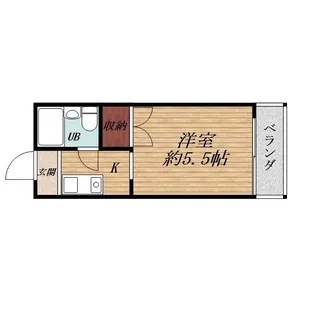 弘竹ホワイトハウス【3階】の間取り