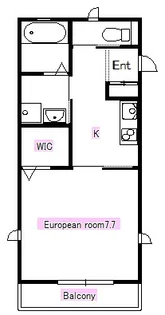 メゾンドソフィア本荘【2階】の間取り