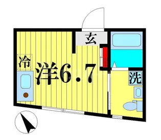 Mickmaison【3階】の間取り