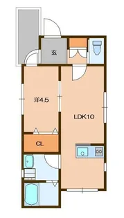 S.K【3階】の間取り