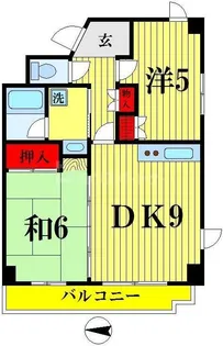 エコーピア【8階】の間取り