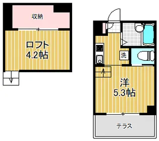 リリーレジデンス【1階】の間取り