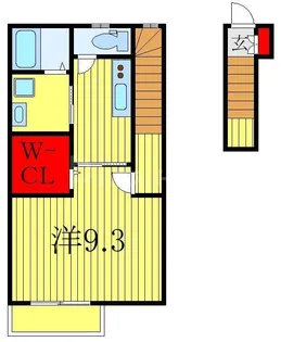 カトレア【2階】の間取り
