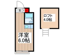 第六コーポ稲垣【2階】の間取り