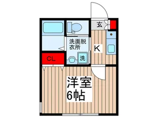 セナ佐倉【1階】の間取り