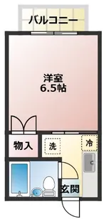 コーポカトレア1号館【1階】の間取り