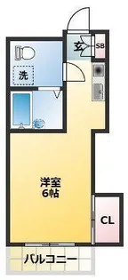 山口第一ビル【4階】の間取り