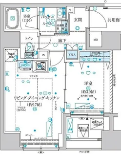 メインステージ横濱真金町【5階】の間取り