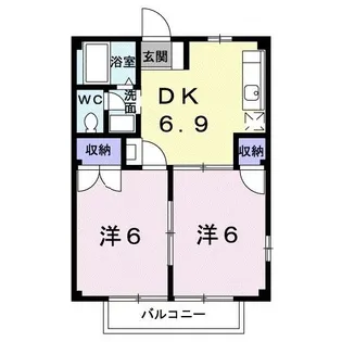 ニューシティ1【1階】の間取り