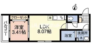 フェリーチェVI【1階】の間取り