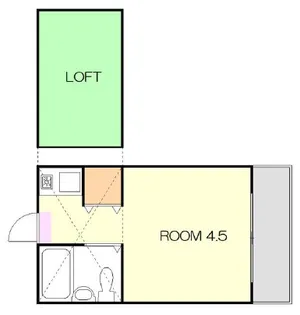 ロイヤルコーポ白根【2階】の間取り