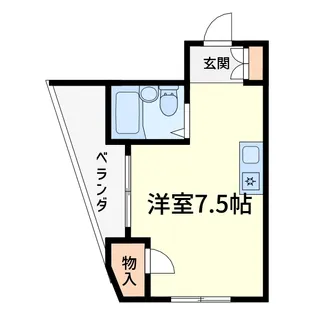 アーサ壱番館【3階】の間取り
