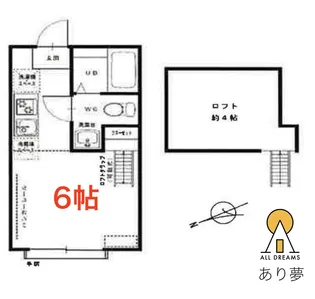 竹之丸ハウス【1階】の間取り