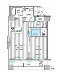 パークスリー高円寺【2階】の間取り