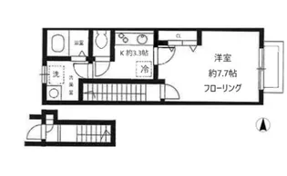 グレイスコート多摩境【2階】の間取り
