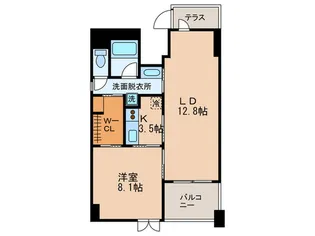 F-Studio VERONICA【2階】の間取り