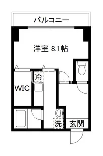 ビレイユ眞英AN【3階】の間取り