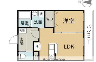 Maria金池南【2階】の間取り