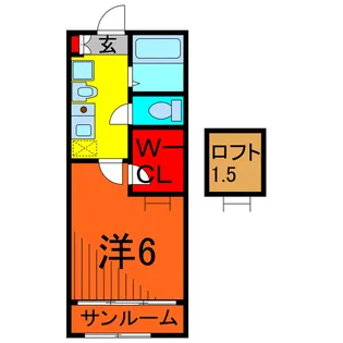 エソールTS【2階】の間取り
