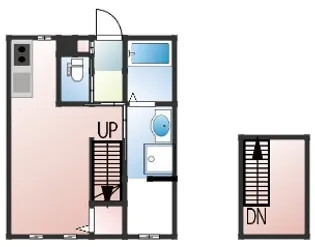 ショコラ A棟【1階】の間取り