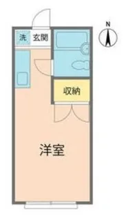 小池ハイツ【1階】の間取り