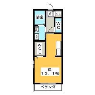 River Scape Toki【1階】の間取り