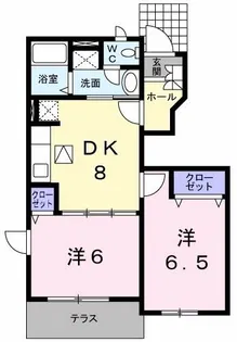 グレースコートIII【1階】の間取り