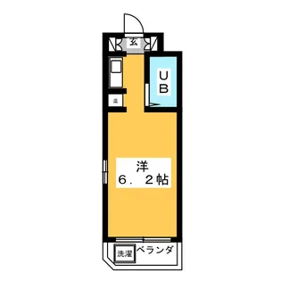 ベルエポック松木【4階】の間取り