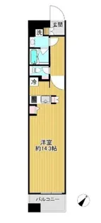 LA.PRYLE新横浜【3階】の間取り