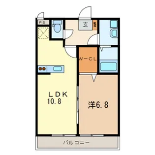 グランルミエール【3階】の間取り
