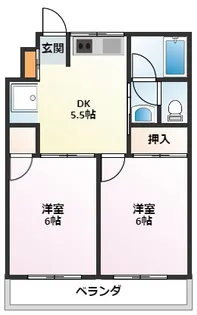 シルクレジデンス【3階】の間取り