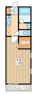 エルコート【2階】の間取り