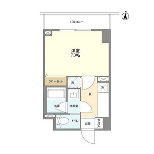 L・BASE押上South【6階】の間取り