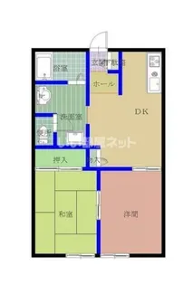 サニーコートD【2階】の間取り