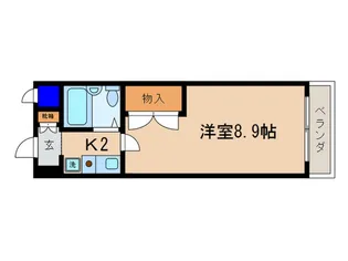 野路一番館【6階】の間取り