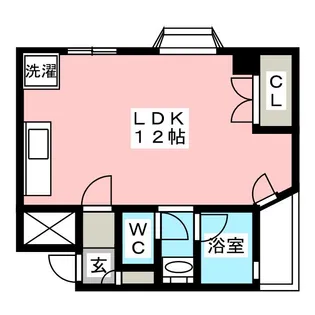 グランディオーゼナガノ【3階】の間取り