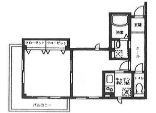 フロラシオン【3階】の間取り