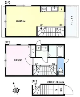 アトレ高田【3階】の間取り
