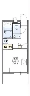 レオパレスMARUTAKA【2階】の間取り