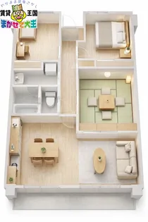 モンベール南長崎【5階】の間取り