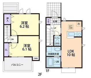 River breeze(リバブリーズ)の間取り