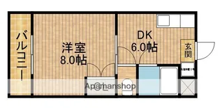 栄マンション【2階】の間取り